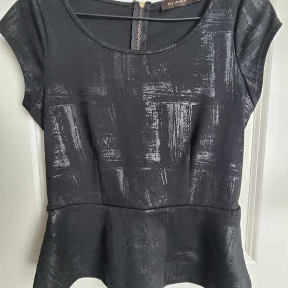 The Limited Tops - - The Limited peplum shirt